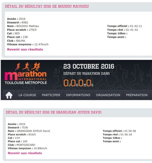 Semi-Marathon de Toulouse 2016